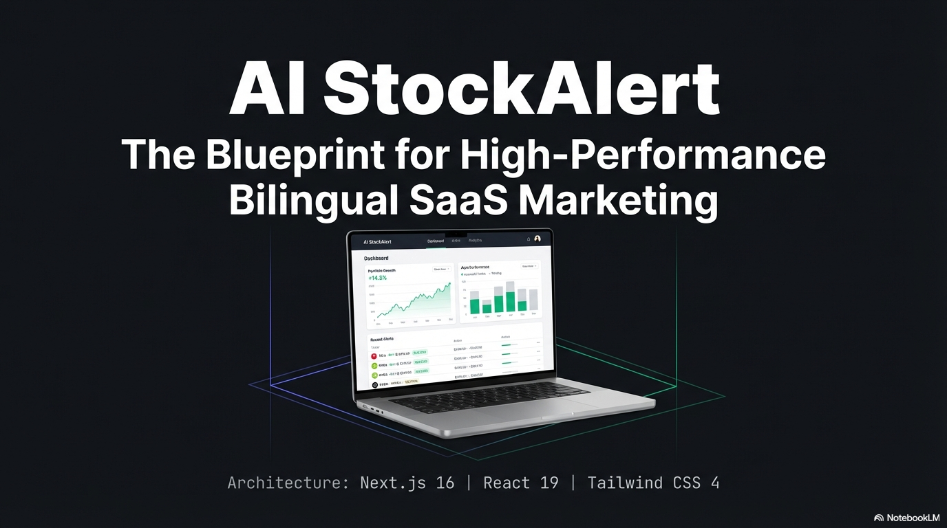 AI StockAlert — The Blueprint for High-Performance Bilingual SaaS Marketing
